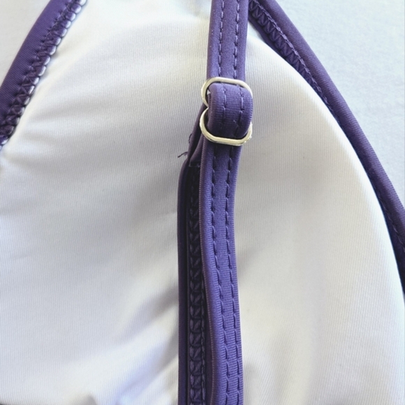 🏷️Siyaqi Ruffle Bikini Purple Size Small - Picture 3 of 10